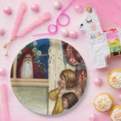 不気味なサンタクリスマス ペーパープレート (パーティー)