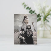 不気味なサンタハガキ ポストカード (スタンド正面)