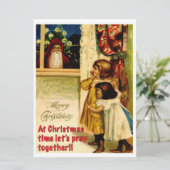 不気味なサンタ カード (スタンド正面)