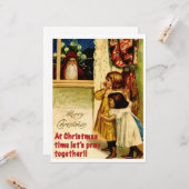 不気味なサンタ カード (正面/裏面インサイチュ)