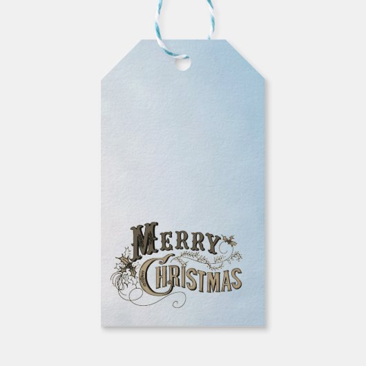 不気味なサンタ ギフトタグ (裏面)