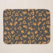 不気味なシームレスパターンC (スタイル: 2) シェルパブランケット (正面(横))