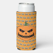 不気味なジャック・オ・ランタン・ハロウィン スリム缶クーラー (Seltzer裏面)