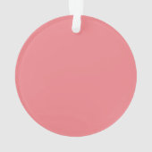 不気味なジョーおもしろいクリスマスオーナメント オーナメント (裏面)