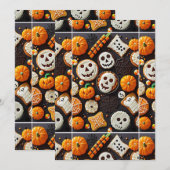 不気味なスイートトリーツ 招待状 (正面/裏面)