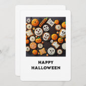 不気味なスイートトリーツ 招待状 (正面/裏面)