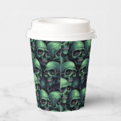 不気味なスカル 紙コップ (右)