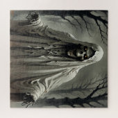 不気味なスケルトンマンジグソーパズル ジグソーパズル (横)