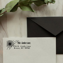 不気味なスパイダーウェブファミリー差出人住所