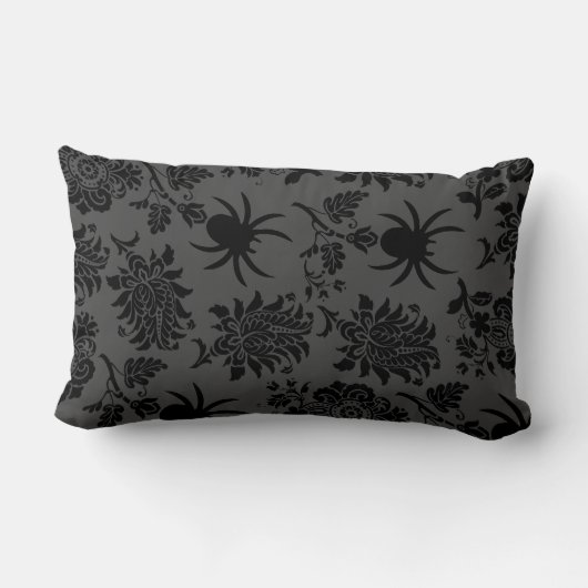 不気味なスパイダーダマスク枕 ランバークッション (裏面)