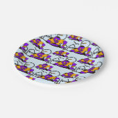 不気味なゾンビ不気味ハローウィンパーティ ペーパープレート (アングル)