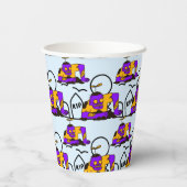 不気味なゾンビ不気味ハローウィンパーティ 紙コップ (裏面)