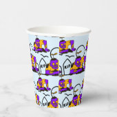 不気味なゾンビ不気味ハローウィンパーティ 紙コップ (右)