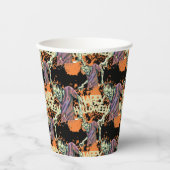 不気味なゾンビ不気味ハローウィンパーティ 紙コップ (正面)