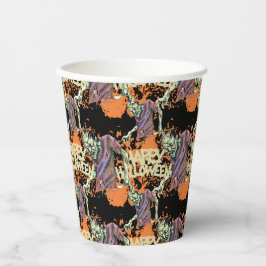 不気味なゾンビ不気味ハローウィンパーティ 紙コップ