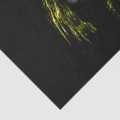 不気味なゾンビ女性顔ポートレート 薄葉紙 (詳細)