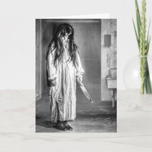 不気味なダークユーモアカード カード (正面)