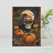 不気味なトロピカルハロウィン - 死者の日 カード (スタンド正面)