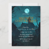 不気味なハウスインザウッズキッズハローウィンパーティ 招待状 (正面)