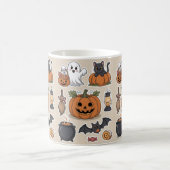 不気味なハロウィンのプレゼント コーヒーマグカップ (中央)
