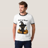 不気味なハロウィンの光景 Tシャツ (正面フル)