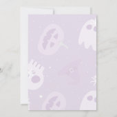 不気味なハロウィンの招待状, ハロウィンパーティー 招待状 (裏面)