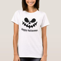 不気味なハロウィンの顔