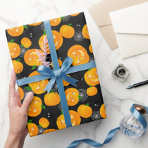 不気味なハロウィンスパイダーハロウィーンのカボチャのちょうちんスパイダーウェブ