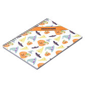 不気味なハロウィンスパイラルノート ノートブック (左側)