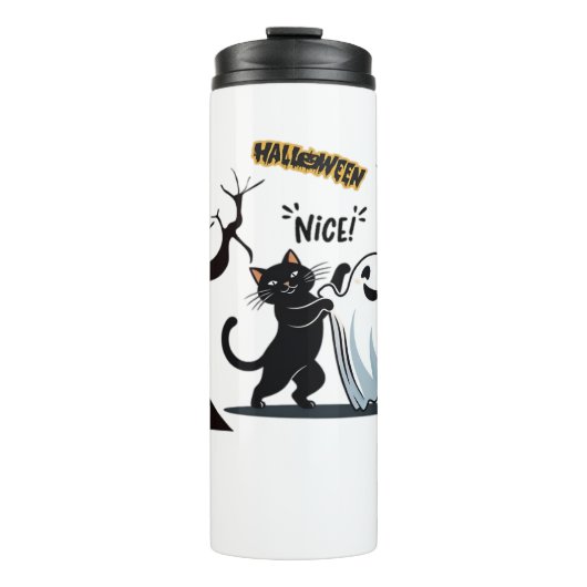 不気味なハロウィンニースパーティーの準備をする タンブラー (正面)