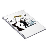 不気味なハロウィンニースパーティーの準備をする ノートブック (右側)