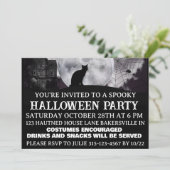 不気味なハロウィンパーティーの招待状 シーズンカード (スタンド正面)
