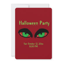 不気味なハロウィンパーティーの招待状