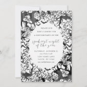 不気味なハロウィンパーティーの招待状 招待状 (正面)