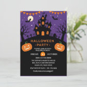 不気味なハロウィンパーティー 招待状 (スタンド正面)