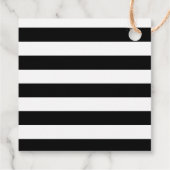 不気味なハロウィンブラック&ホワイトを持っている フェイバータグ (裏面)