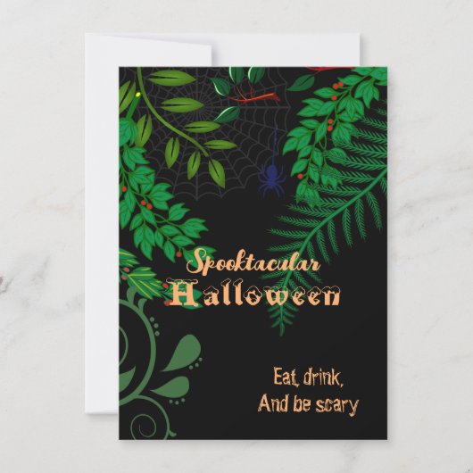 不気味なハロウィン不気味不気味な暗い夜 (正面)