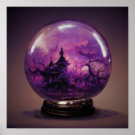 不気味なハロウィン不気味幽霊のよく出るハウス ポスター (正面)