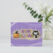 不気味なハロウィン ポストカード (スタンド正面)