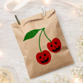 不気味なハロウィーンさくらんぼサイコビリーロカビリー フェイバーバッグ (クリップ留めされた状態)