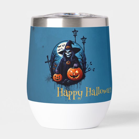 不気味なハロウィーンのシーン (正面)