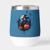 不気味なハロウィーンのシーン (背面)