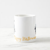 不気味なハロウィーンのシーン コーヒーマグカップ (中央)