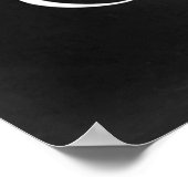 不気味なハロウィーンのワードアート ポスター (角)