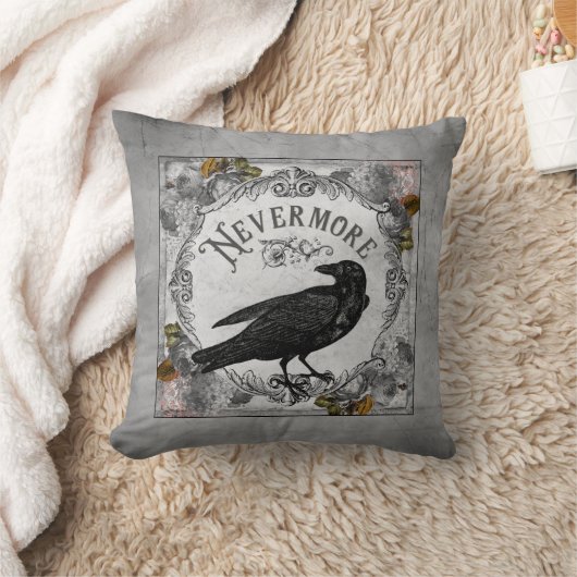 不気味なハロウィーンの占める文学的ホラー クッション (ブランケット)