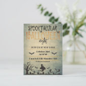 不気味なハロウィーンの夜 案内ポストカード (スタンド正面)