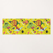 不気味なハロウィーンの必需品 ヨガマット (正面(横))