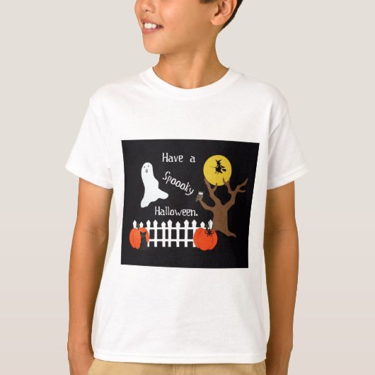 不気味なハロウィーンを持っている。 Tシャツ (正面)