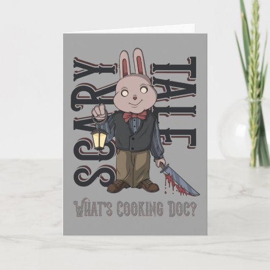 不気味なハロウィーンカードが待っている！ カード (正面)