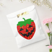 不気味なハロウィーンジャックオランタンストロベリー フェイバーバッグ (封をした状態)